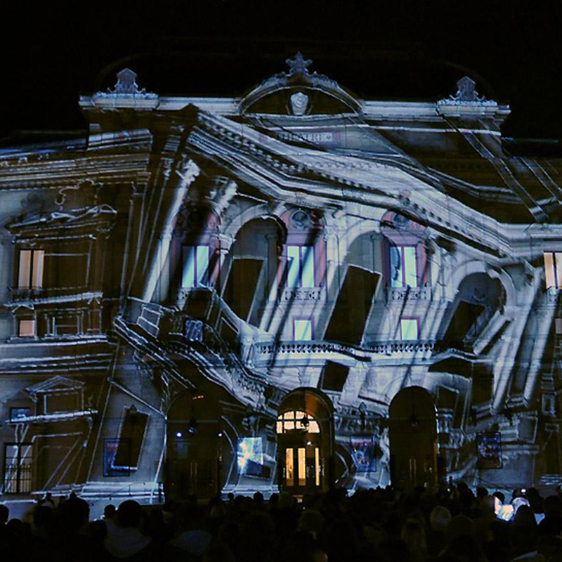 3D Projection Light Show Featured Image